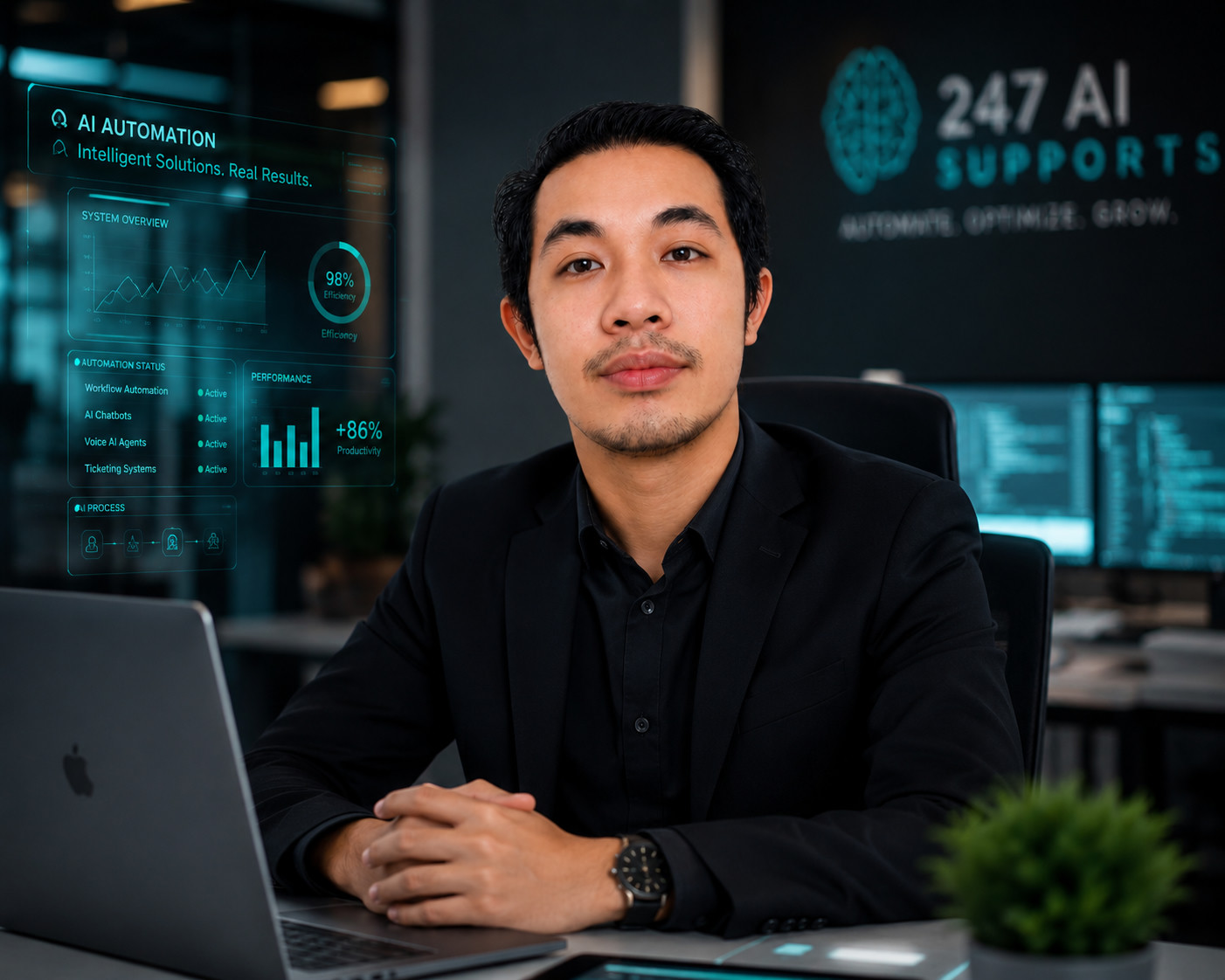 Loreto G. Saquilabon Jr., Founder of 247Aisupports